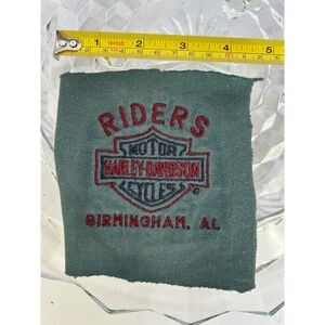 Vintage Harley Davidson Riders‎ Birmingham AL Patch Embroidered